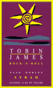 Tobin James Rock & Roll Syrah 2013 Front Label