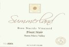 Summerland Bien Nacido Vineyard Pinot Noir 2003  Front Label