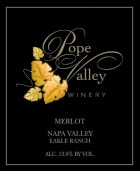 Pope Valley Winery Eakle Ranch Vineyard Merlot 2007  Front Label