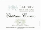 Chateau Courac Cotes du Rhone Villages Laudun 2018  Front Label