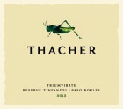 Thacher Winery Triumvirate Reserve Zinfandel 2013 Front Label