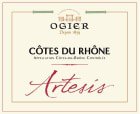 Ogier Artesis Cotes du Rhone Rouge 2017  Front Label