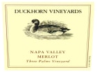 Duckhorn Three Palms Merlot 1996  Front Label