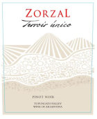 Zorzal Terroir Unico Pinot Noir 2019  Front Label