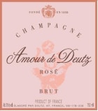 Deutz Amour de Deutz Brut Rose 2009  Front Label