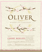 Oliver Winery Cherry Moscato  Front Label
