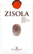 Zisola Noto Nero d'Avola 2018  Front Label