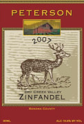 Peterson Dry Creek Zinfandel 2007 Front Label