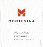 Montevina Zinfandel 2016 Front Label