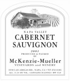 McKenzie-Mueller Vineyards & Winery Cabernet Sauvignon 2001  Front Label