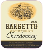 Bargetto Monterey Retro Chardonnay 2021  Front Label