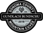 Gundlach Bundschu Mountain Cuvee 2019  Front Label