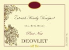 Deovlet Zotovich Vineyard Pinot Noir 2020  Front Label