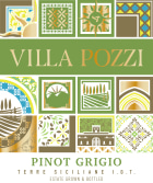 Villa Pozzi Pinot Grigio 2021  Front Label