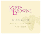 Kosta Browne Giusti Ranch Pinot Noir 2019  Front Label