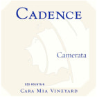 Cadence Cara Mia Vineyard Camerata 2019  Front Label