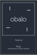 Bodegas Obalo Rioja Reserva 2015  Front Label