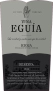 Vina Eguia Rioja Reserva 2013  Front Label