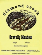 Diamond Creek Gravelly Meadow Cabernet Sauvignon (375ML half-bottle) 2017  Front Label