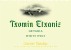 Txomin Etxaniz  2022  Front Label