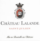 Chateau Lalande  2020  Front Label