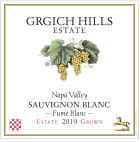 Grgich Hills Estate Sauvignon Blanc 2019  Front Label