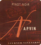 A.P. Vin Turner Vineyard Pinot Noir 2011 Front Label