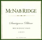 McNab Ridge Winery Sauvignon Blanc 2005 Front Label