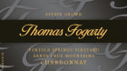 Thomas Fogarty Portola Springs Vineyard Chardonnay 2007 Front Label