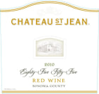 Chateau St. Jean Cuvee 8555 Red Wine 2010 Front Label