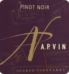 A.P. Vin Garys' Vineyard Pinot Noir 2004 Front Label