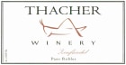 Thacher Winery Zinfandel 2010 Front Label