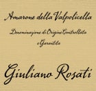 Giuliano Rosati Amarone della Valpolicella 2019  Front Label