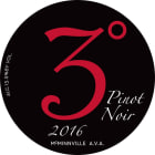 Maysara 3 Degrees Pinot Noir 2016  Front Label