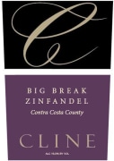 Cline Big Break Zinfandel 2011 Front Label