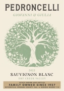 Pedroncelli Giovanni & Giulia Sauvignon Blanc 2022  Front Label