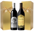 wine.com Silver Oak Alexander Valley Cabernet & Caymus Napa Valley Cabernet with Gift Box  Gift Product Image