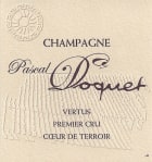 Pascal Doquet Vertus Coeur de Terroir Brut Premier Cru 2009  Front Label