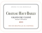 Chateau Haut-Bailly  2010  Front Label
