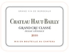 Chateau Haut-Bailly  2010  Front Label