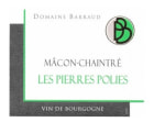 Daniel & Julien Barraud Macon-Chaintre Les Pierres Polies 2021  Front Label