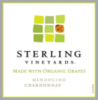 Sterling Organic Chardonnay 2012  Front Label