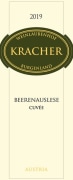 Kracher Cuvee Beerenauslese (375ML half-bottle) 2019  Front Label