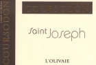 Domaine Coursodon Saint-Joseph L'Olivaie 2021  Front Label