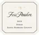 Fess Parker Santa Barbara Syrah 2019  Front Label