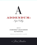 Addendum Skellenger Lane Cabernet Sauvignon 2017  Front Label