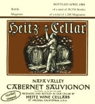 Heitz Cellar Martha's Vineyard Cabernet Sauvignon 1989  Front Label