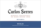 Carlos Serres Reserva 2016  Front Label