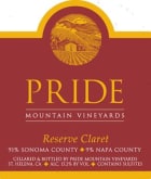 Pride Mountain Vineyards Reserve Claret (1.5 Liter Magnum - signed) 2007  Front Label