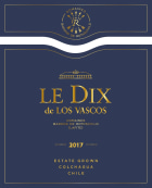 Los Vascos Le Dix 2017  Front Label